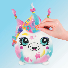                             Airbrush Hair'iffic Squish Pal                        