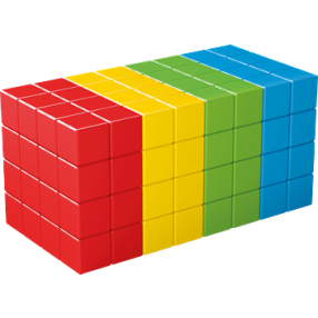 Geomag Magicube Full Color 128 dílků