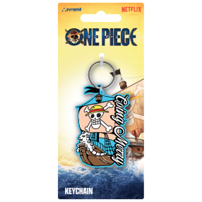 One Piece Gumová klíčenka Live Action