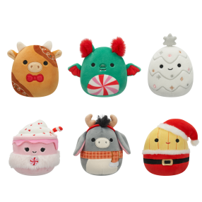 Squishmallows Mystery vánoční kapsle, 10 cm