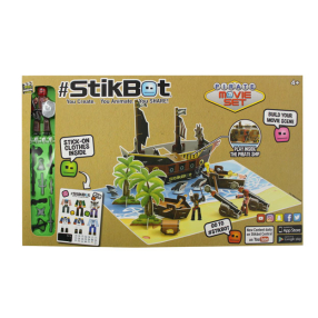 Stikbot filmařská sada pirátská loď nebo farma