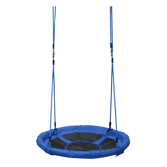 Houpací kruh síť průměr 100 cm - modrý                    