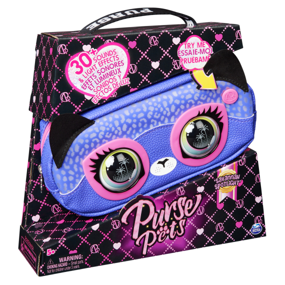 Purse Pets interaktivní ledvinka gepard                    