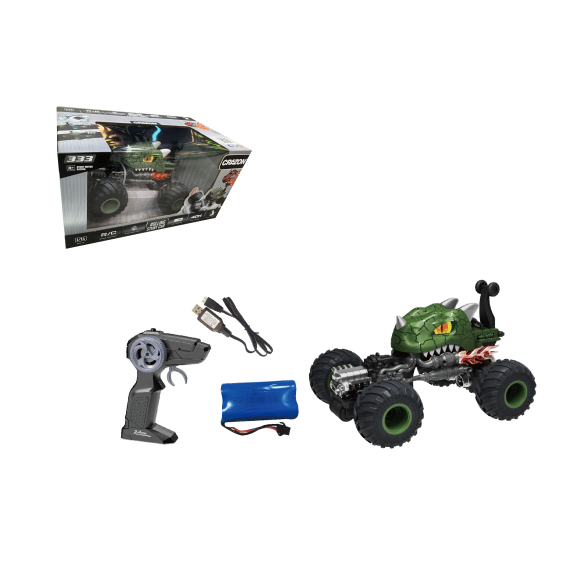 RC kaskadérské auto zelené 1:16                    