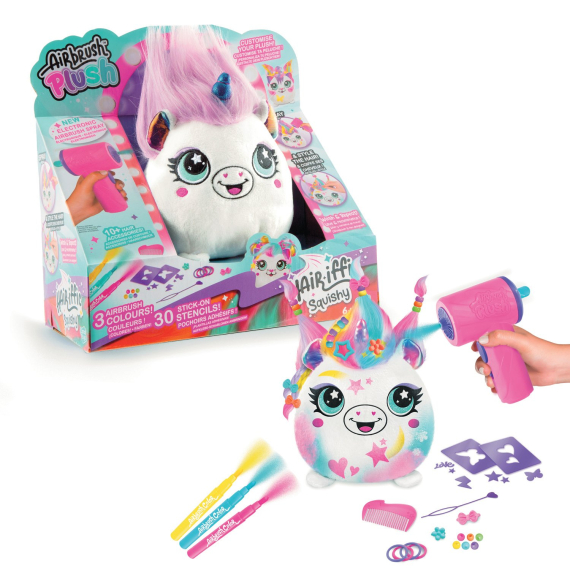 Airbrush Hair'iffic Squish Pal                    