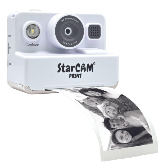 Lexibook dětský instantní HD fotoaparát StarCAM s tiskárnou                    