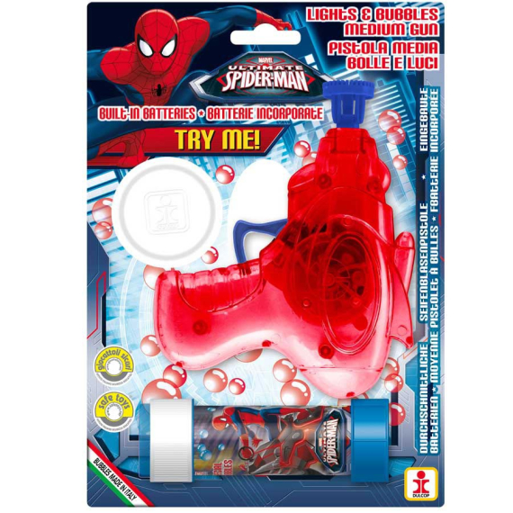 Pistole na výrobu bubliny Spiderman                    