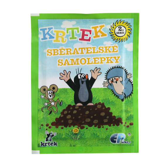 Krteček samolepky série 2 (5ks)                    